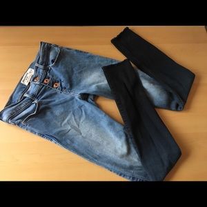 Color Fade Skinny Jeans